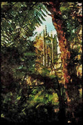 Italian Italy 036101 Auckland University A4 Limited Edition Watercolour Print
