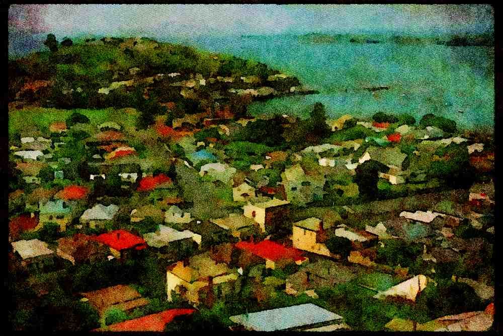Italian Italy 036106 Devonport A4 Limited Edition Watercolour Print