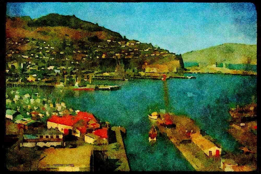 Italian Italy 036143 Lyttelton A4 Limited Edition Watercolour Print