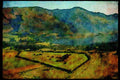Italian Italy 036169 View Of Wanaka From Mt. Iron A4 Limited Edition Watercolour Print