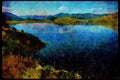 Italian Italy 036173 Lake Wanaka A4 Limited Edition Watercolour Print