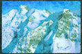 Italian Italy 036180 The Southern Alps A4 Limited Edition Watercolour Print