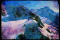 Italian Italy 036182 The Southern Alps A4 Limited Edition Watercolour Print
