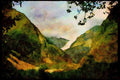Italian Italy 036184 Fox Glacier A4 Limited Edition Watercolour Print