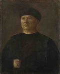 Italian Portrait of an Old Man A4 Photo Print