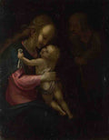 Italian The Holy Family A4 Photo Print