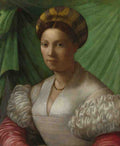 Italian, Florentine Portrait of a Lady A4 Photo Print