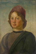 Italian, Florentine Portrait of a Young Man A4 Photo Print