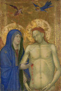 Italian, Florentine The Dead Christ and the Virgin 1 A4 Photo Print