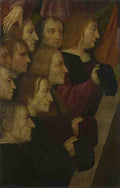 Italian, Milanese Male Members of a Confraternity A4 Photo Print