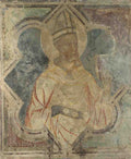 Italian, Umbrian A Bishop Saint A4 Photo Print