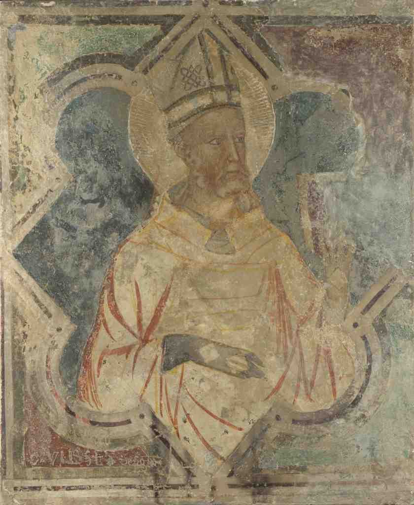Italian, Umbrian A Bishop Saint A4 Photo Print
