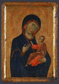 Italian, Umbrian The Virgin and Child A4 Photo Print