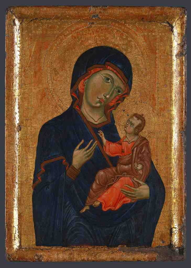 Italian, Umbrian The Virgin and Child A4 Photo Print