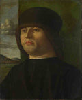 Italian, Venetian A Man in Black A4 Photo Print