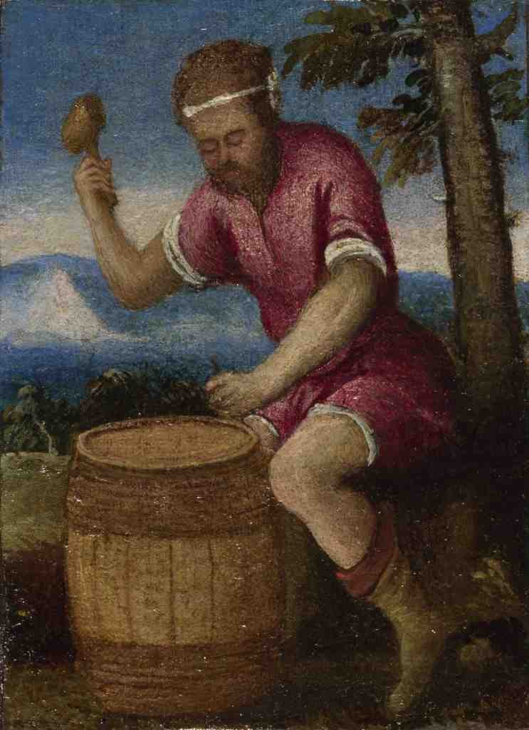 Italian, Venetian The Labours of the Months April A4 Photo Print