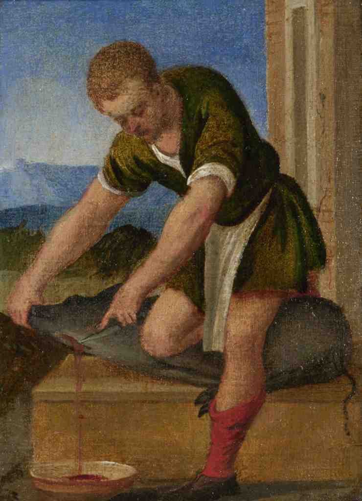 Italian, Venetian The Labours of the Months December A4 Photo Print