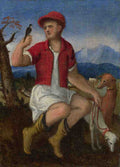 Italian, Venetian The Labours of the Months November A4 Photo Print