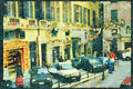 Italy Italian 079009 Business Square (stores), Genoa A4 Limited Edition Watercolour Print