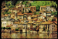 Italy Italian 079072 Como Lake Village, Murano A4 Limited Edition Watercolour Print