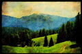 Italy Italian 079086 Dolomite Landscape, Murano A4 Limited Edition Watercolour Print