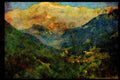 Italy Italian 079091 Village In The Valley, Dolomite, Murano A4 Limited Edition Watercolour Print