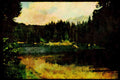 Italy Italian 079099 Di Carezza Lake, Dolomite, Murano A4 Limited Edition Watercolour Print