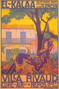 Italy Spain Travel Poster I101 Advert A4 Photo Print