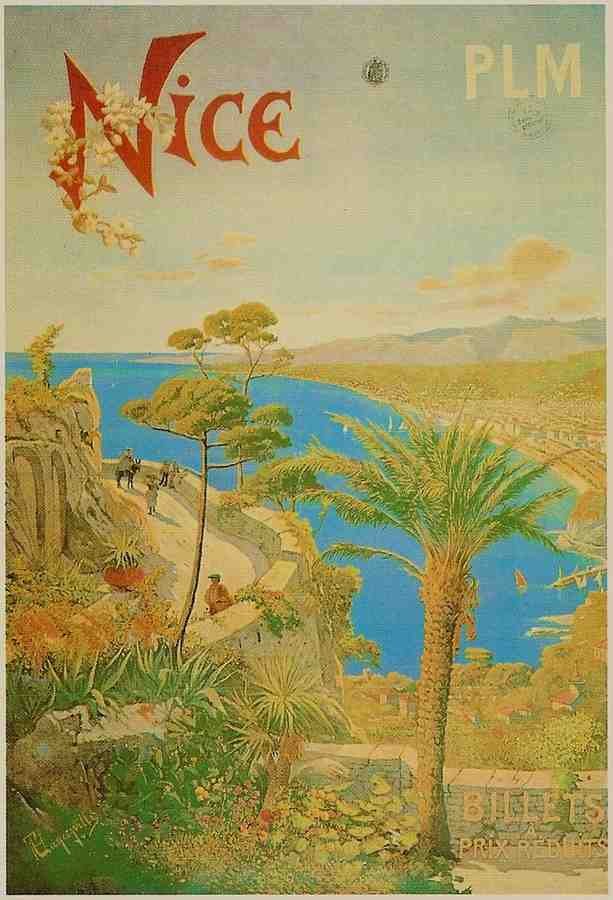 Italy Spain Travel Poster I111 Advert A4 Photo Print