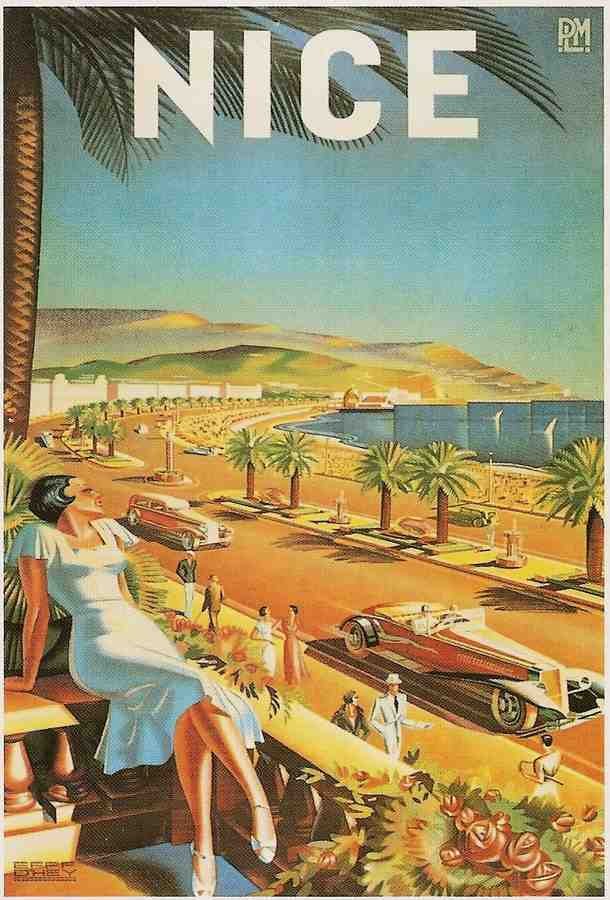 Italy Spain Travel Poster I113 Advert A4 Photo Print