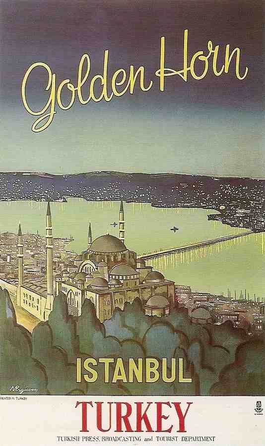 Italy Spain Travel Poster I120 Advert A4 Photo Print