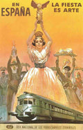 Italy Spain Travel Poster I139 Advert A4 Photo Print