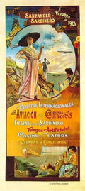 Italy Spain Travel Poster I140 Advert A4 Photo Print