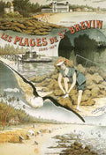 Italy Spain Travel Poster I26 Advert A4 Photo Print