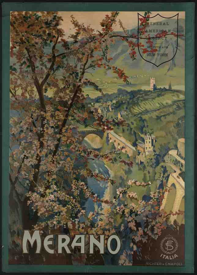 Italy Spain Travel Poster I31 Advert A4 Photo Print