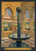 Italy Spain Travel Poster I34 Advert A4 Photo Print