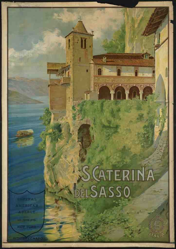 Italy Spain Travel Poster I41 Vintage Advert A4 Photo Print