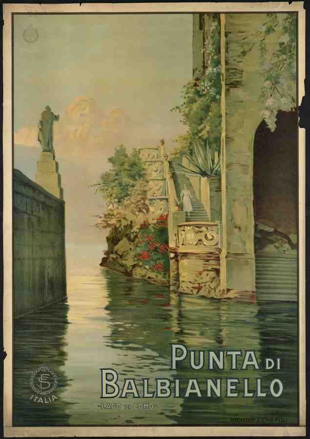 Italy Spain Travel Poster I42 Advert A4 Photo Print