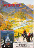 Italy Spain Travel Poster I45 Advert A4 Photo Print