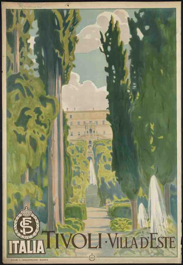 Italy Spain Travel Poster I46 Advert A4 Photo Print
