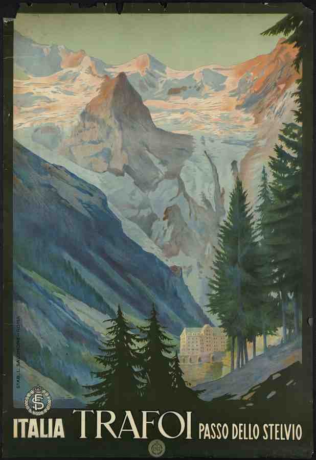 Italy Spain Travel Poster I49 Advert A4 Photo Print