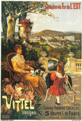 Italy Spain Travel Poster I62 Advert A4 Photo Print