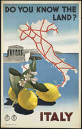 Italy Spain Travel Poster I75 Advert A4 Photo Print