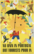 Italy Spain Travel Poster I80 Advert A4 Photo Print