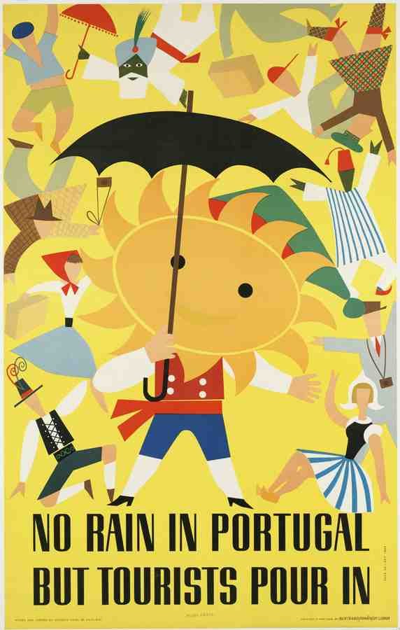 Italy Spain Travel Poster I80 Advert A4 Photo Print