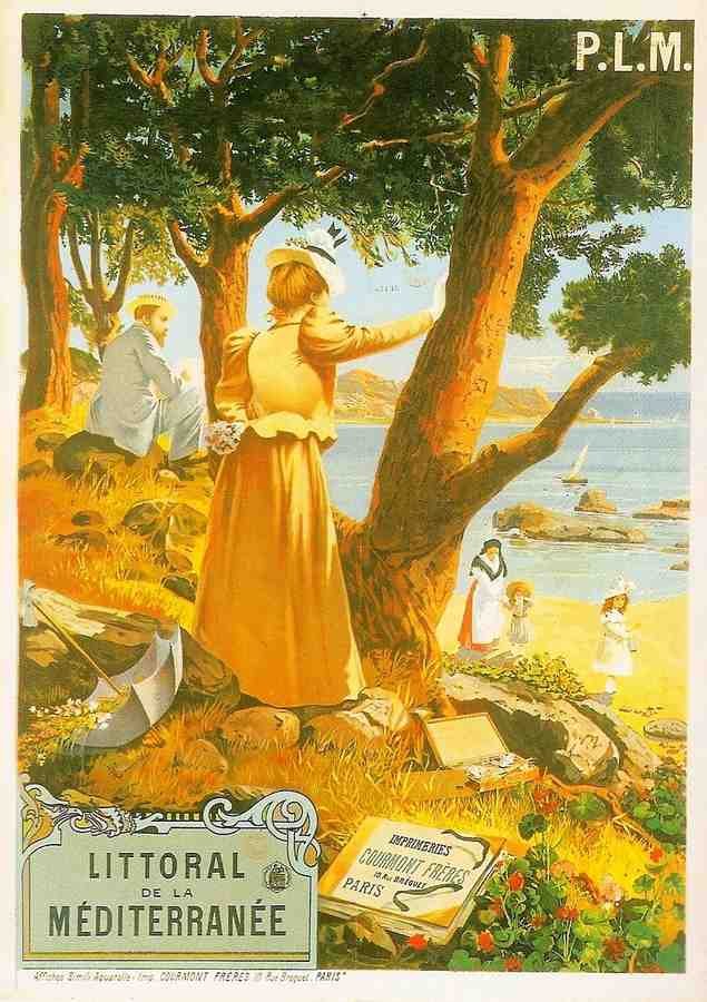 Italy Spain Travel Poster I81 Advert A4 Photo Print