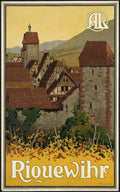 Italy Spain Travel Poster I90 Advert A4 Photo Print