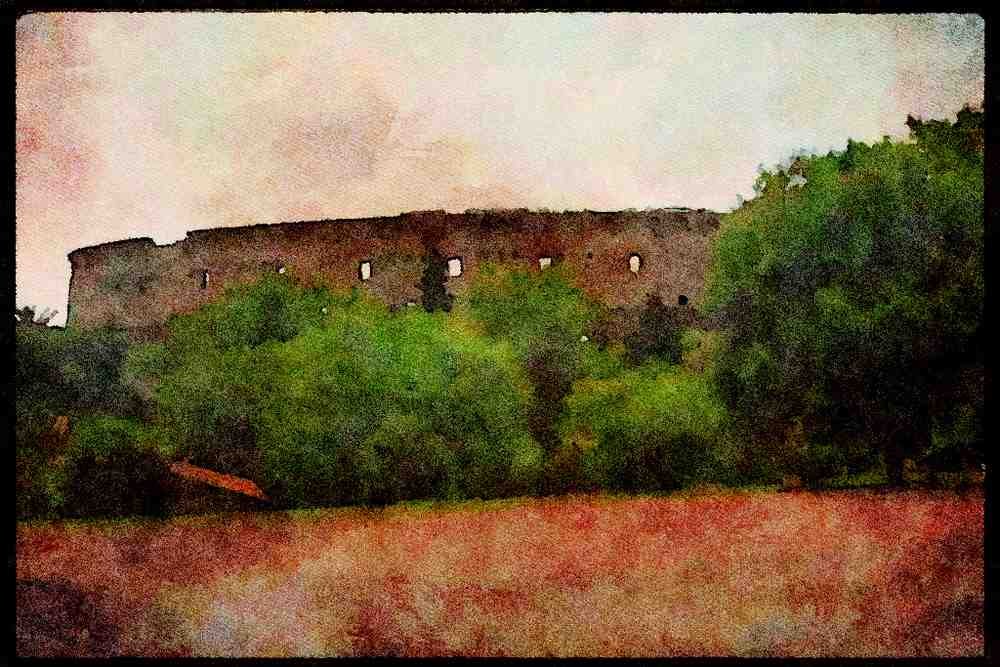 Italy visit 224009 Coliseum, Rome A4 Limited Edition Watercolour Print