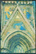 Italy visit 224028 Cathedral, Orvieto A4 Limited Edition Watercolour Print