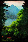 Italy visit 224053 Bellagio, Lac Como A4 Limited Edition Watercolour Print